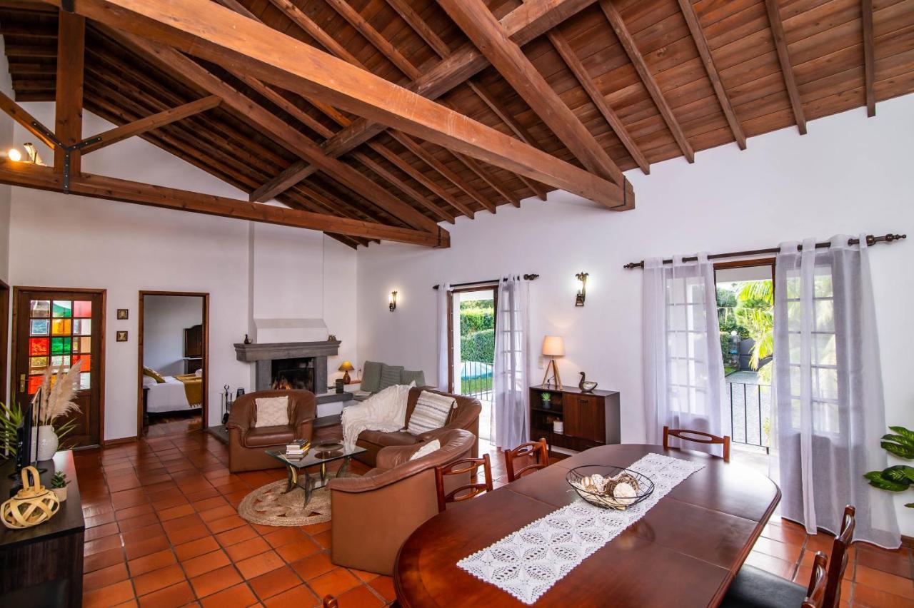 Casa Do Pinheiro With Shared Swimming Pool Villa เซา วิเซนเต เฟอร์เฮรา ภายนอก รูปภาพ